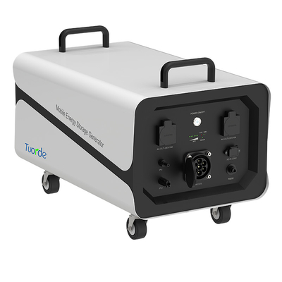 Mobile Power Storage Generator Safety IP65 100Ah For Residential Industrial