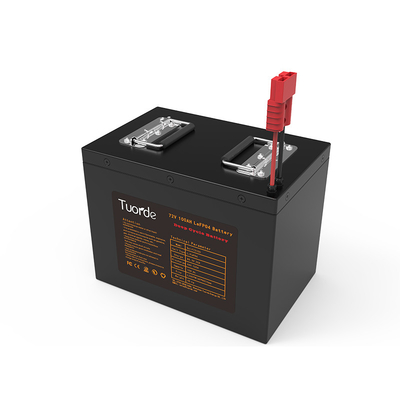 5000 Times Lithium Ion LiFePo4  Battery , 72V RV Boat Lithium Battery