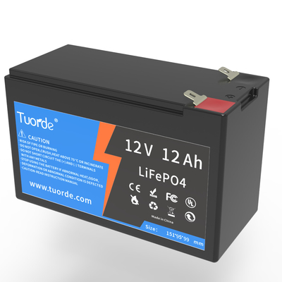 12V 12Ah Lithium Ion Deep Cycle Battery