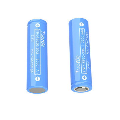 Li Ion High Discharge Lithium Battery 18650 3000mah Cylinder Rechargeable battery 10C Discharge