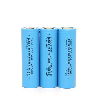 Power Storage Lithium Battery Cells , 21700 4000mAh Lithium Ion Cells
