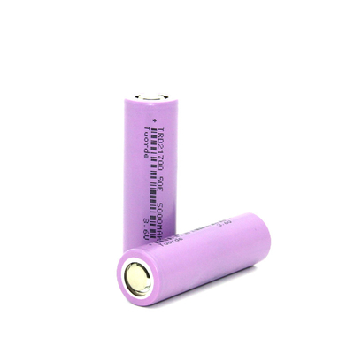 3.7V 5000mAh Rechargeable Lithium Ion Cell , 21mm * 70mm Lithium Iron Batteries 2C Discharge