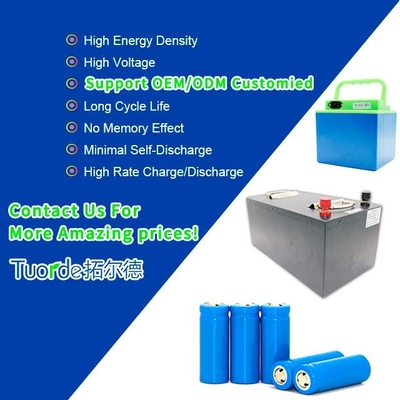 3000 Cycles Lithium Iron Phosphate Cells , 40Ah 3.2V Prismatic Lithium Battery Customized