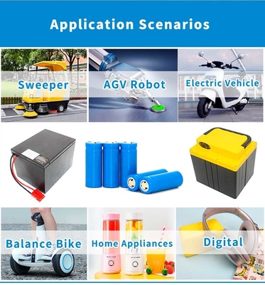 3000 Cycles Lithium Iron Phosphate Cells , 40Ah 3.2V Prismatic Lithium Battery Customized