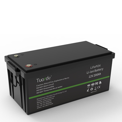 UN38.3 12200 Cleaning Equipment Batteries 12V 200Ah Phosphate Lithium Lifepo4