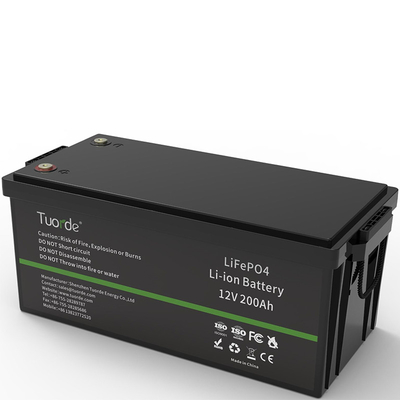 UN38.3 12200 Cleaning Equipment Batteries 12V 200Ah Phosphate Lithium Lifepo4
