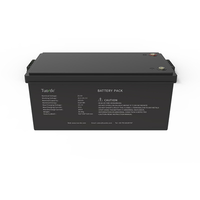 5120Wh Lithium Iron Phosphate Battery , 24V 200Ah Lifepo4 Lithium Battery