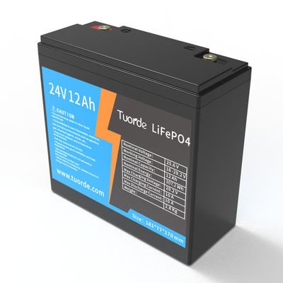 Lightweight Lithium Ion Deep Cycle Battery Lead Acid Replacement 24V 12Ah