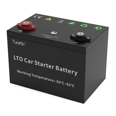 LTO Low Temperature 12V 27AH Car Starter Battery With 20000 Cycle Life