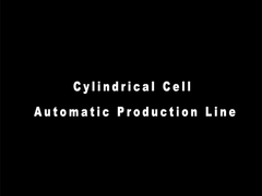 Cylindrical cell automatic production line